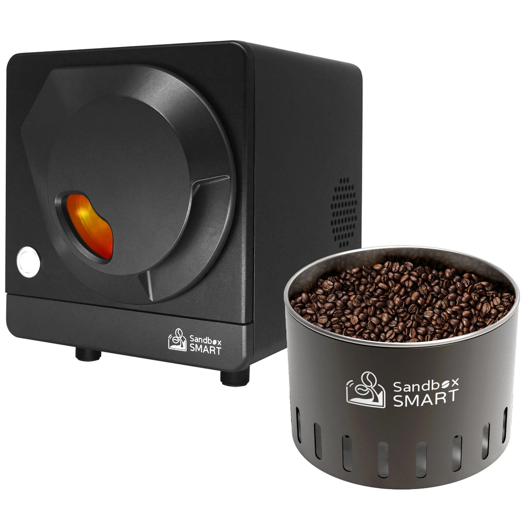 Sandbox Smart R1 Coffee Roaster And C1 Cooling Tray Commercial Coffee  Sample Roaster